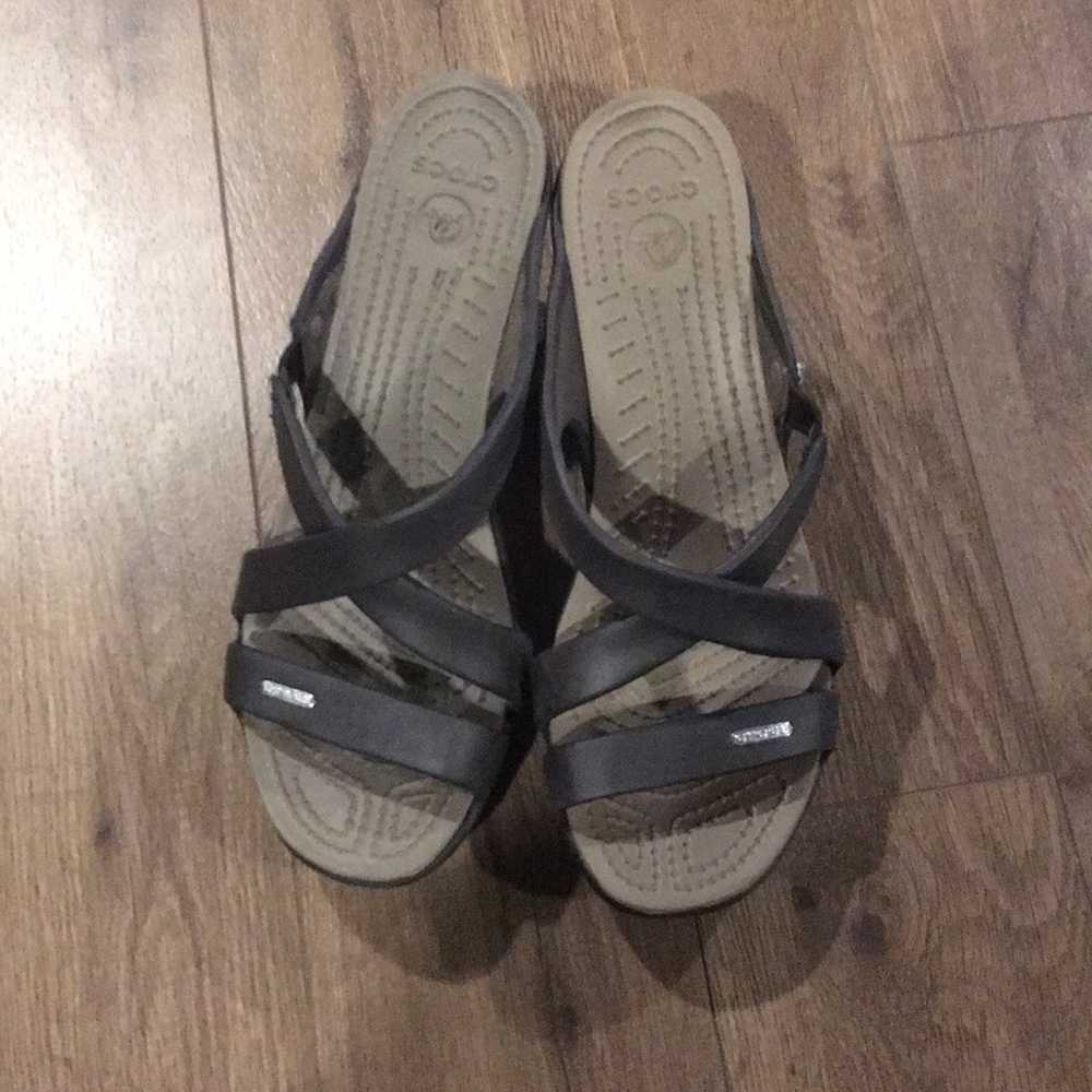 Brand New Brown Crocs!